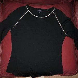 Black Burberry blouse